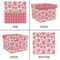 Roses Gift Boxes with Lid - Canvas Wrapped - X-Large - Approval