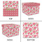 Roses Gift Boxes with Lid - Canvas Wrapped - XX-Large - Approval