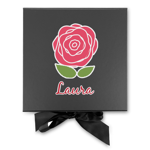 Roses Gift Boxes with Magnetic Lid - Black - Approval