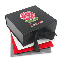 Roses Gift Box with Magnetic Lid (Personalized)