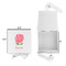 Roses Gift Boxes with Magnetic Lid - White - Open & Closed