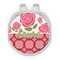 Roses Golf Ball Marker - Hat Clip - Silver
