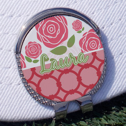 Roses Golf Ball Marker - Hat Clip