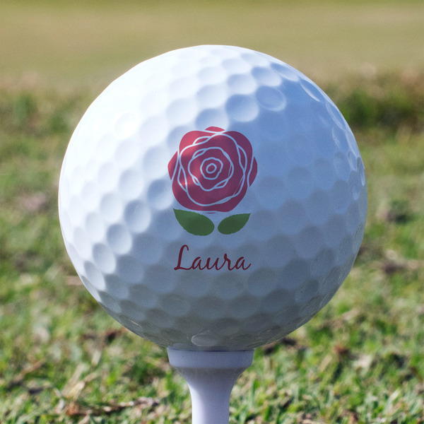 Roses Golf Ball - Non-Branded - Tee