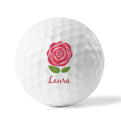 Roses Personalized Golf Ball - Non-Branded - Set of 12 (Personalized)