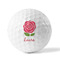 Roses Golf Balls - Generic - Set of 3 - FRONT