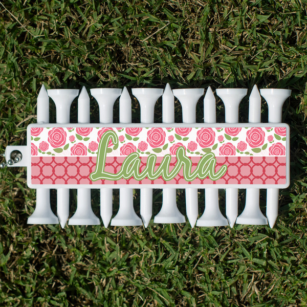 Custom Roses Golf Tees & Ball Markers Set (Personalized)