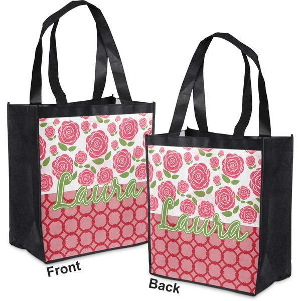 Roses Grocery Bag - Apvl