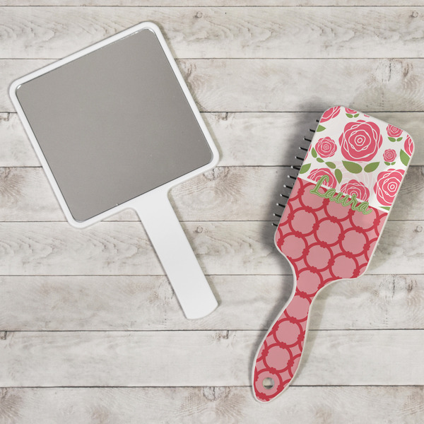 Roses Hair Brush - In Context
