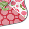 Roses Hooded Baby Towel- Detail Corner