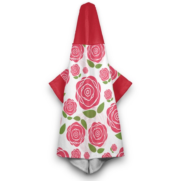 Roses Hooded Towel - Hanging