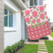 Roses House Flags - Double Sided - LIFESTYLE