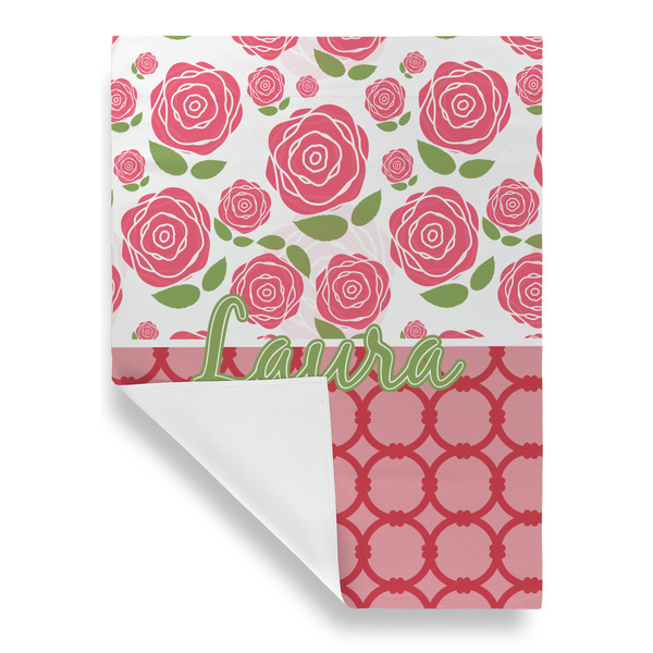 Roses House Flags - Single Sided - FRONT FOLDED