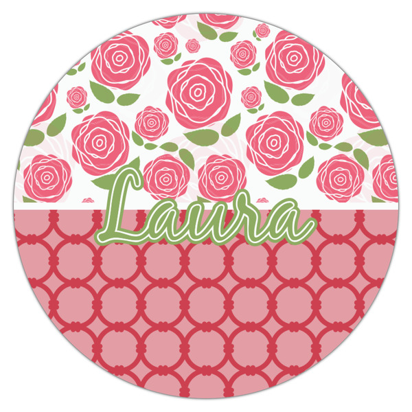 Roses Icing Circle - Medium - Single