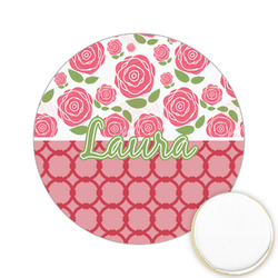 Roses Printed Cookie Topper - 2.15" (Personalized)