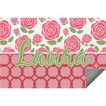 Roses Indoor / Outdoor Rug - 8'x10' (Personalized)