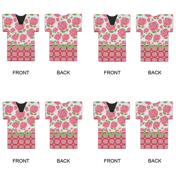 Roses Jersey Bottle Cooler - Set of 4 - APPROVAL