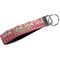 Roses Webbing Keychain FOB with Metal
