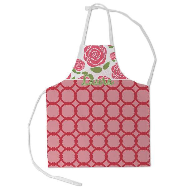 Custom Roses Kid's Apron - Small (Personalized)