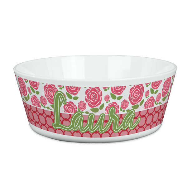 Custom Roses Kid's Bowl (Personalized)