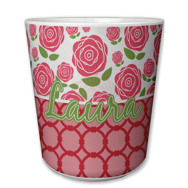 Custom Roses Plastic Tumbler 6oz (Personalized)
