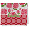 Roses Kitchen Towel - Poly Cotton - Folded Half