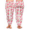 Roses Ladies Leggings - Front and Back
