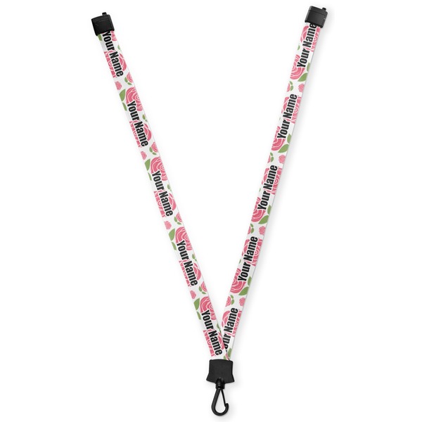 Custom Roses Lanyard (Personalized)