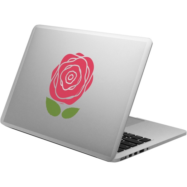 Custom Roses Laptop Decal
