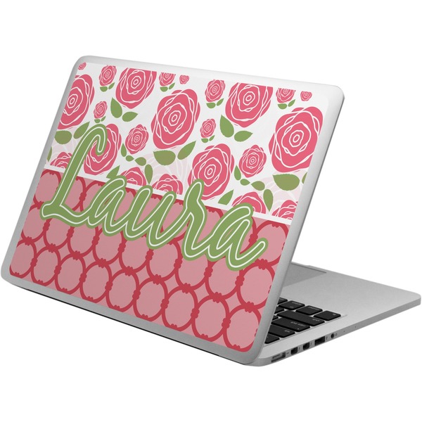 Custom Roses Laptop Skin - Custom Sized (Personalized)