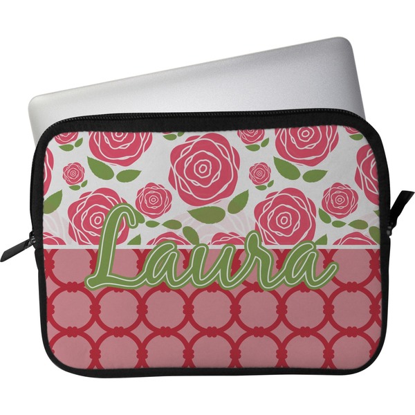 Custom Roses Laptop Sleeve / Case (Personalized)