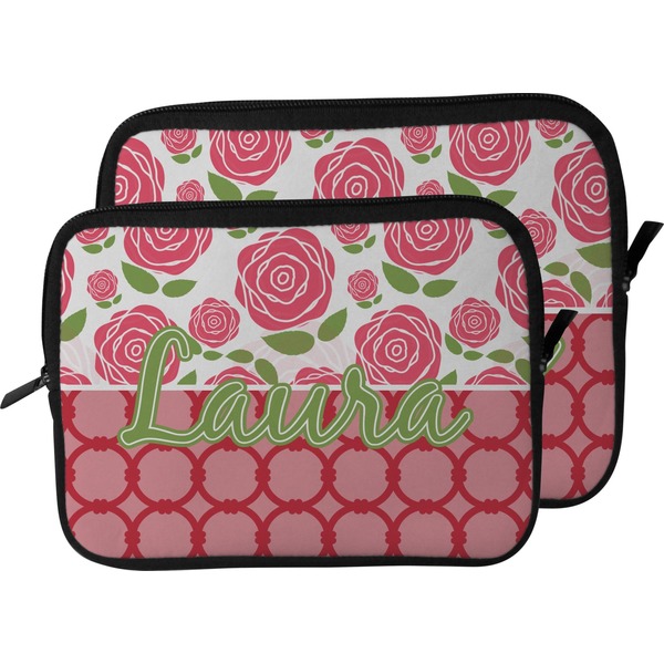 Roses Laptop Sleeve (Size Comparison)