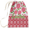 Roses Large Laundry Bag - Front View