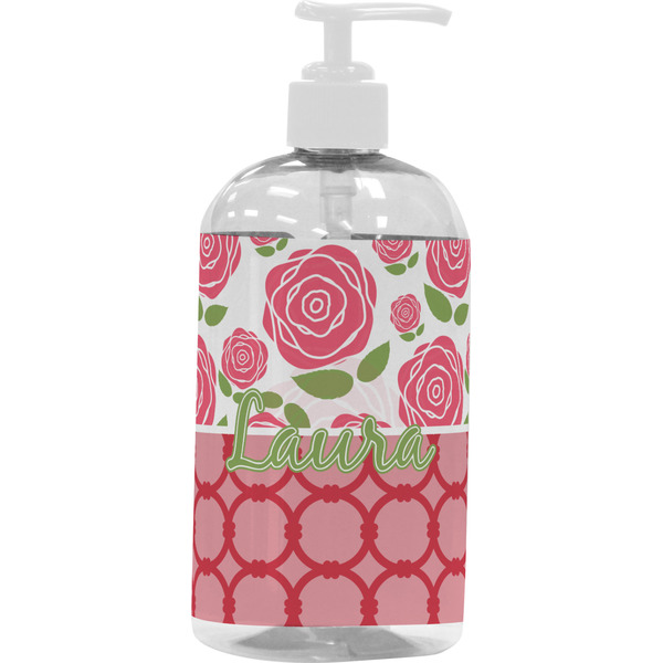 Roses Large Liquid Dispenser (16 oz) - White