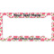 Roses License Plate Frame (Personalized)