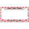 Roses License Plate Frame - Style B (Personalized)