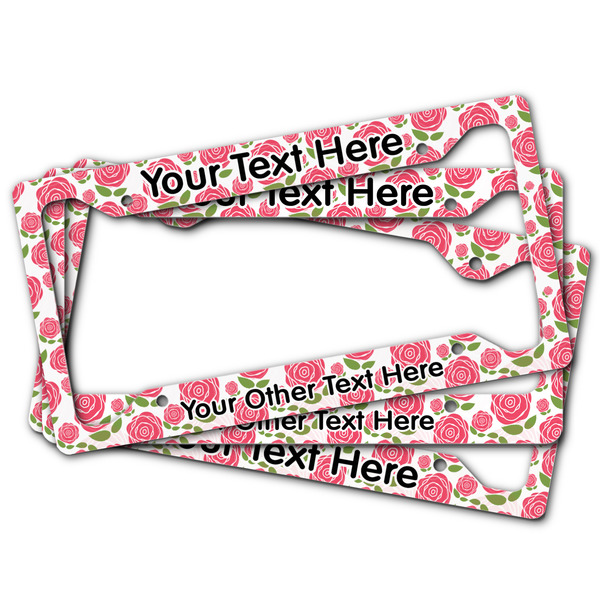 Roses License Plate Frames - (PARENT MAIN)