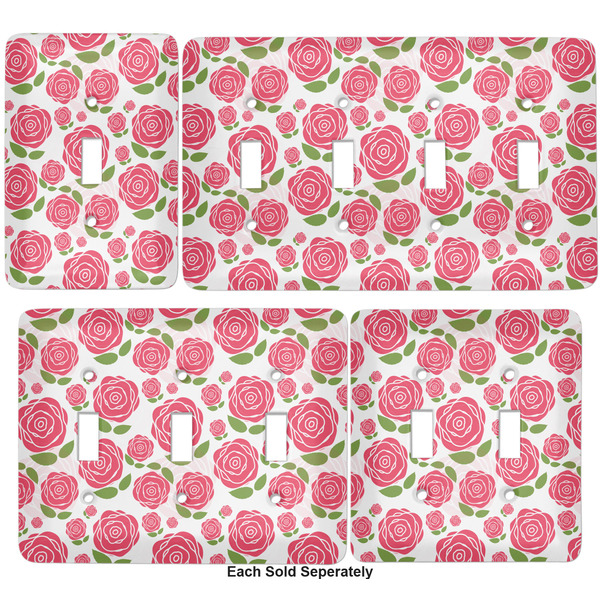 Roses Light Switch Covers all sizes