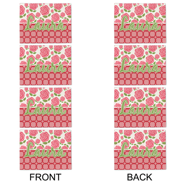 Roses Linen Placemat - APPROVAL Set of 4 (double sided)