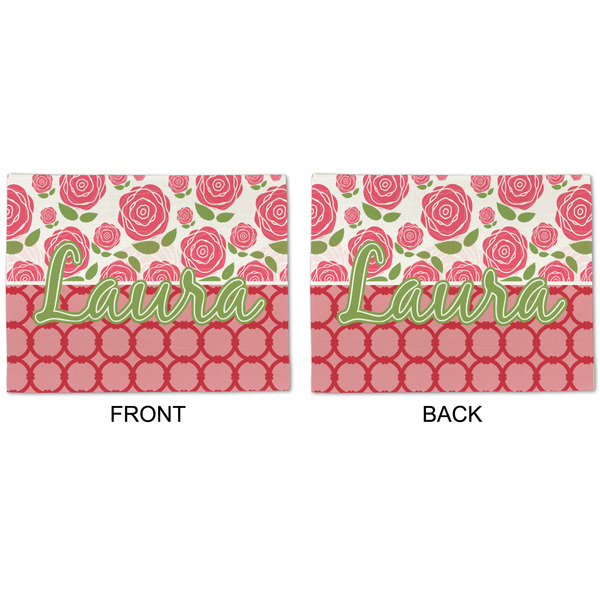 Roses Linen Placemat - APPROVAL (double sided)
