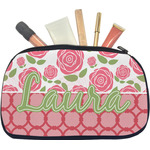 Roses Makeup / Cosmetic Bag - Medium (Personalized)
