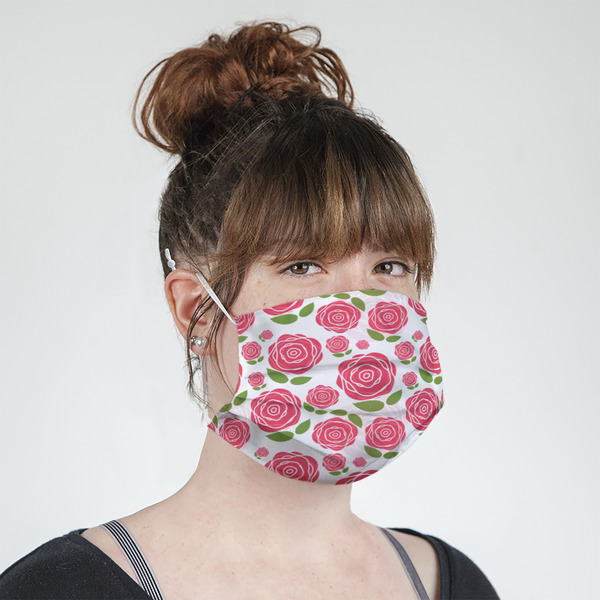 Roses Mask - Quarter View on Girl