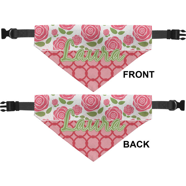 Roses Medium Dog Bandana Approval