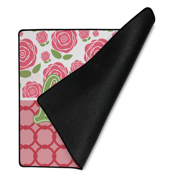 Roses Medium Gaming Mats - FRONT W/FOLD