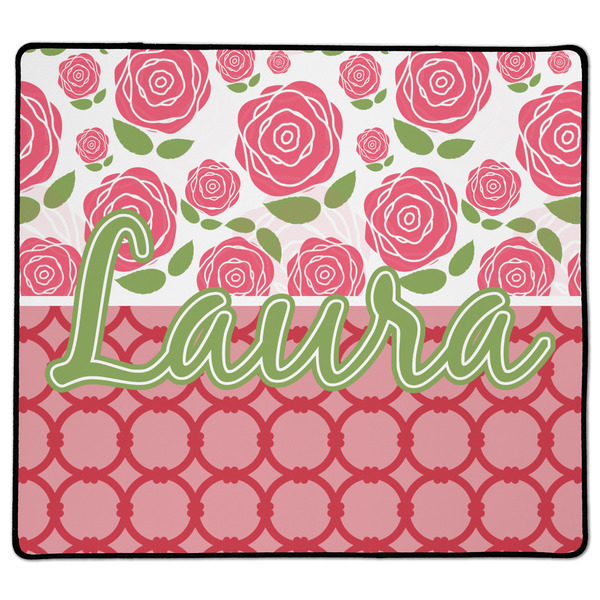 Custom Roses XL Gaming Mouse Pad - 18" x 16" (Personalized)