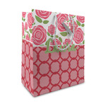 Roses Medium Gift Bag (Personalized)