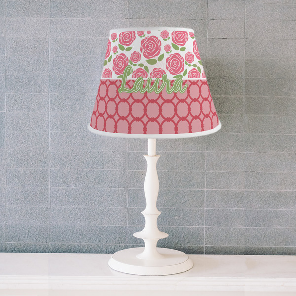 Roses Poly Film Empire Lampshade - Lifestyle