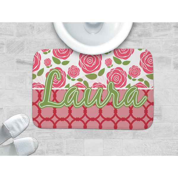 Roses Memory Foam Bath Mat - LIFESTYLE 34x21