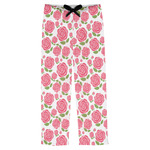 Roses Mens Pajama Pants - L