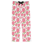 Roses Mens Pajama Pants - S